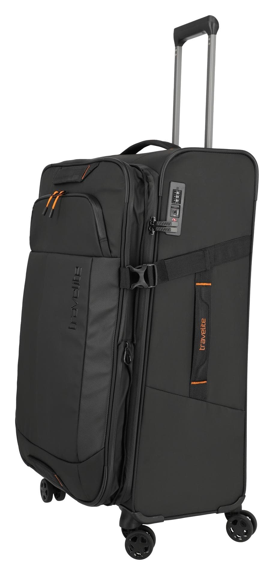 Velký textilní kufr na kolečkách Travelite Briize L Black 2