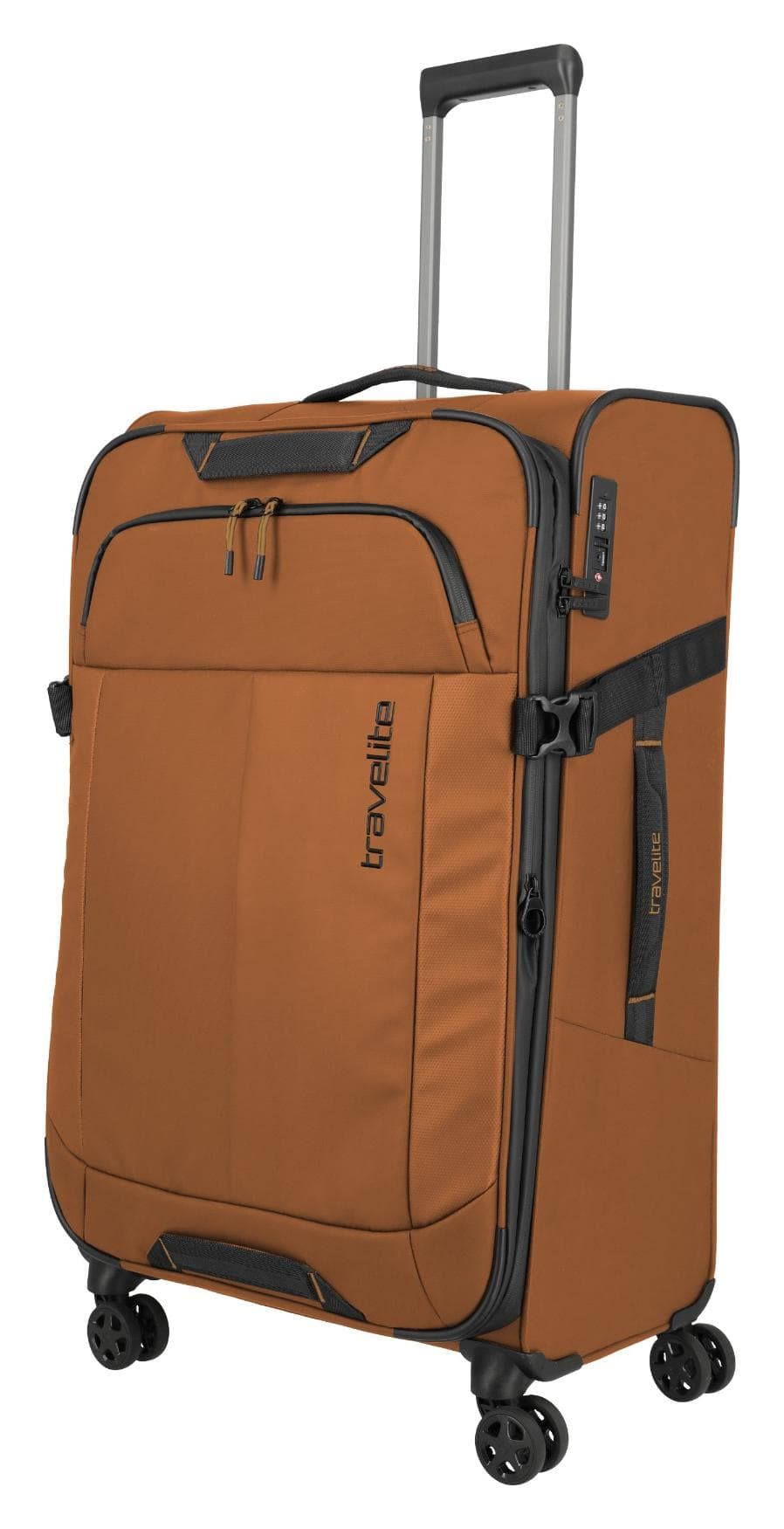 Velký textilní kufr na kolečkách Travelite Briize L Curry 2