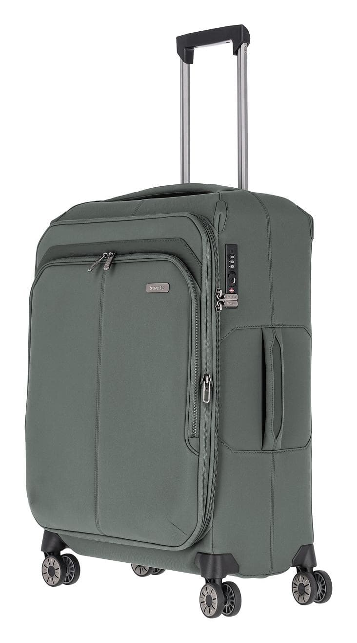 Střední cestovní kufr na kolečkách Travelite Priima M Olive 6