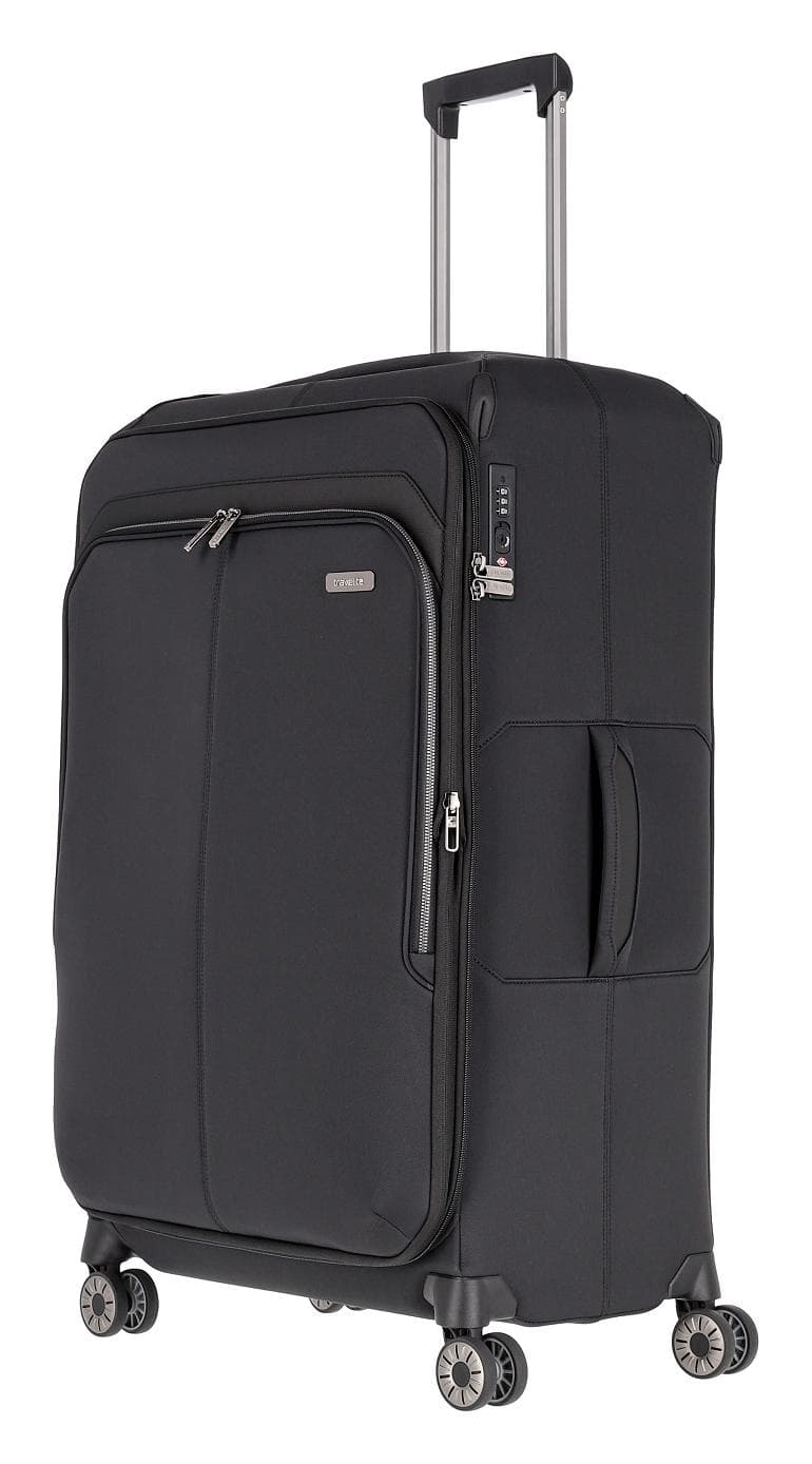 Velký textilní kufr na kolečkách Travelite Priima L Black 6
