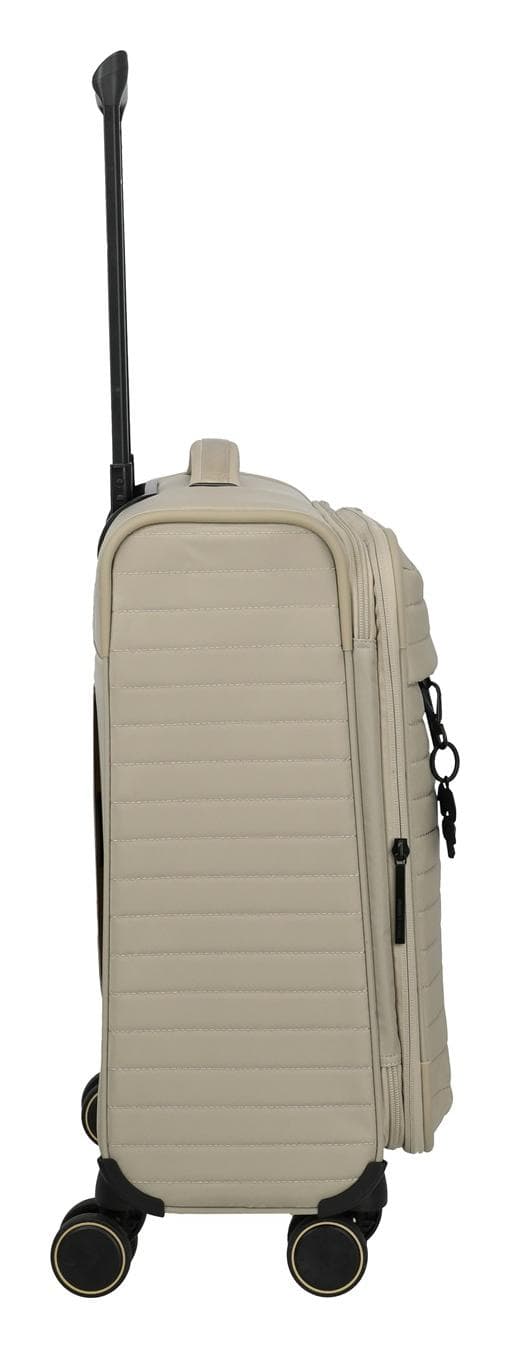 Textilní palubní kufr Travelite BARBARA Stepp S Satin nude 5