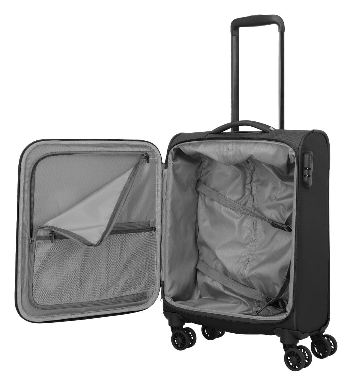 Textilní palubní kufr Travelite Umbria S Black 6