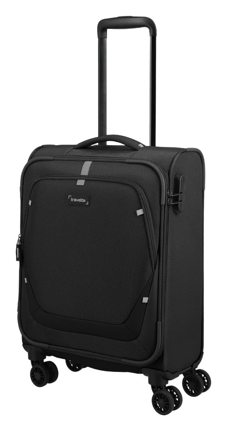 Textilní palubní kufr Travelite Umbria S Black