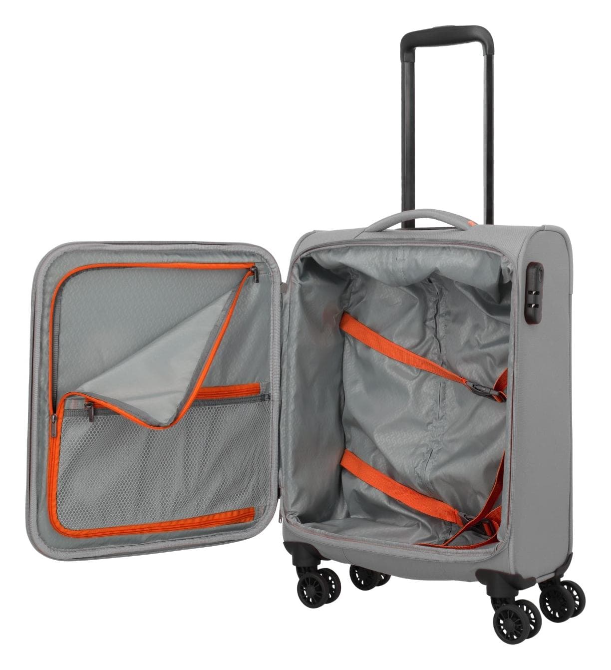 Textilní palubní kufr Travelite Umbria S Smoky Grey 6