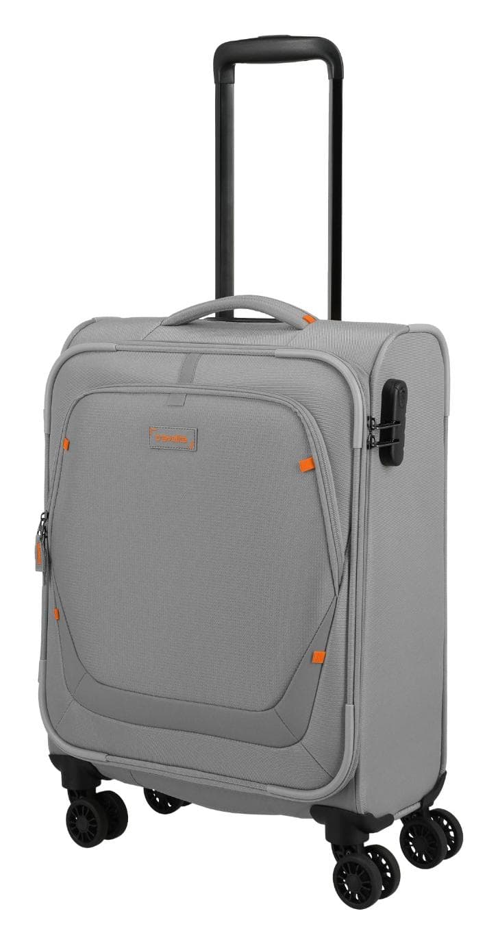 Textilní palubní kufr Travelite Umbria S Smoky Grey