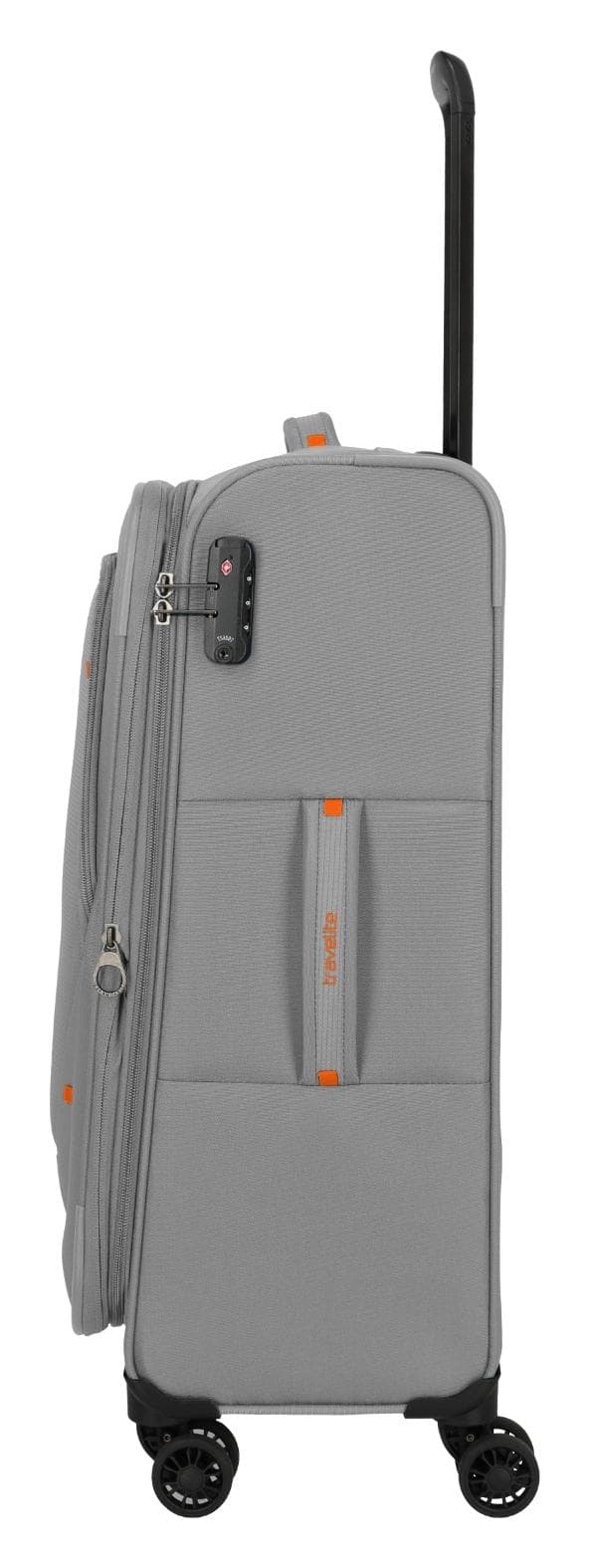 Střední textilní kufr Travelite Umbria M Smoky Grey 3