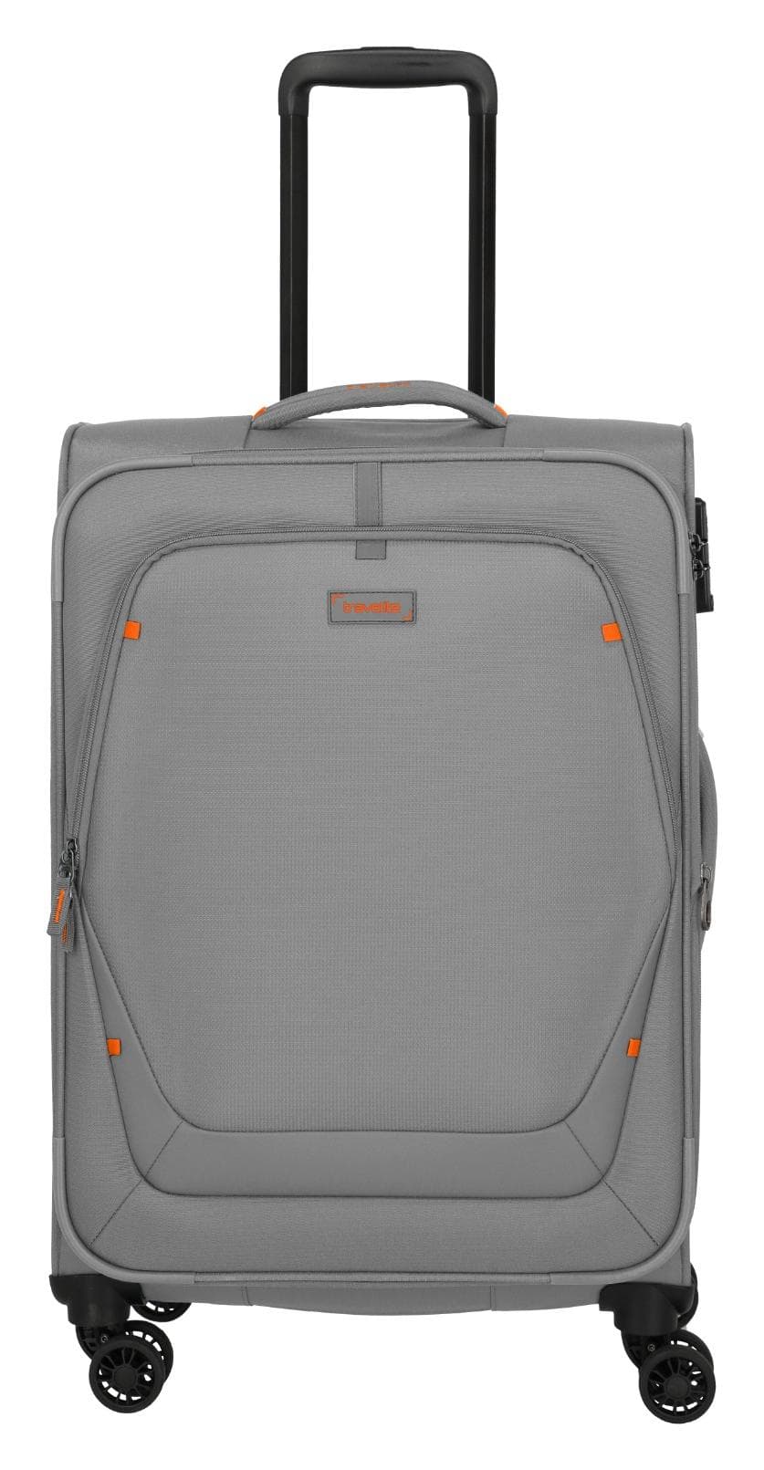 Střední textilní kufr Travelite Umbria M Smoky Grey 2