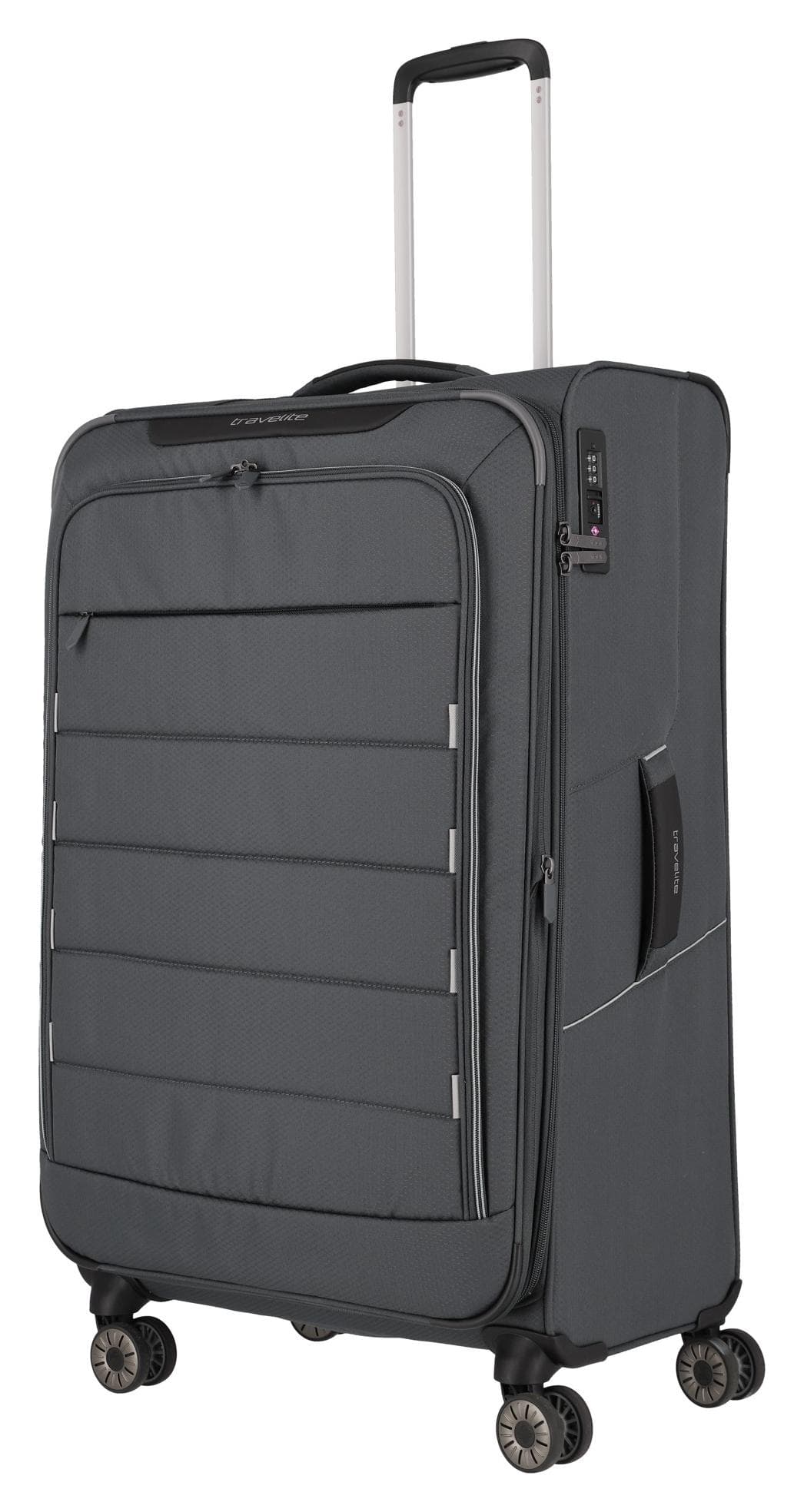 Velký cestovní kufr na kolečkách Travelite Skaii 4w L Anthracite