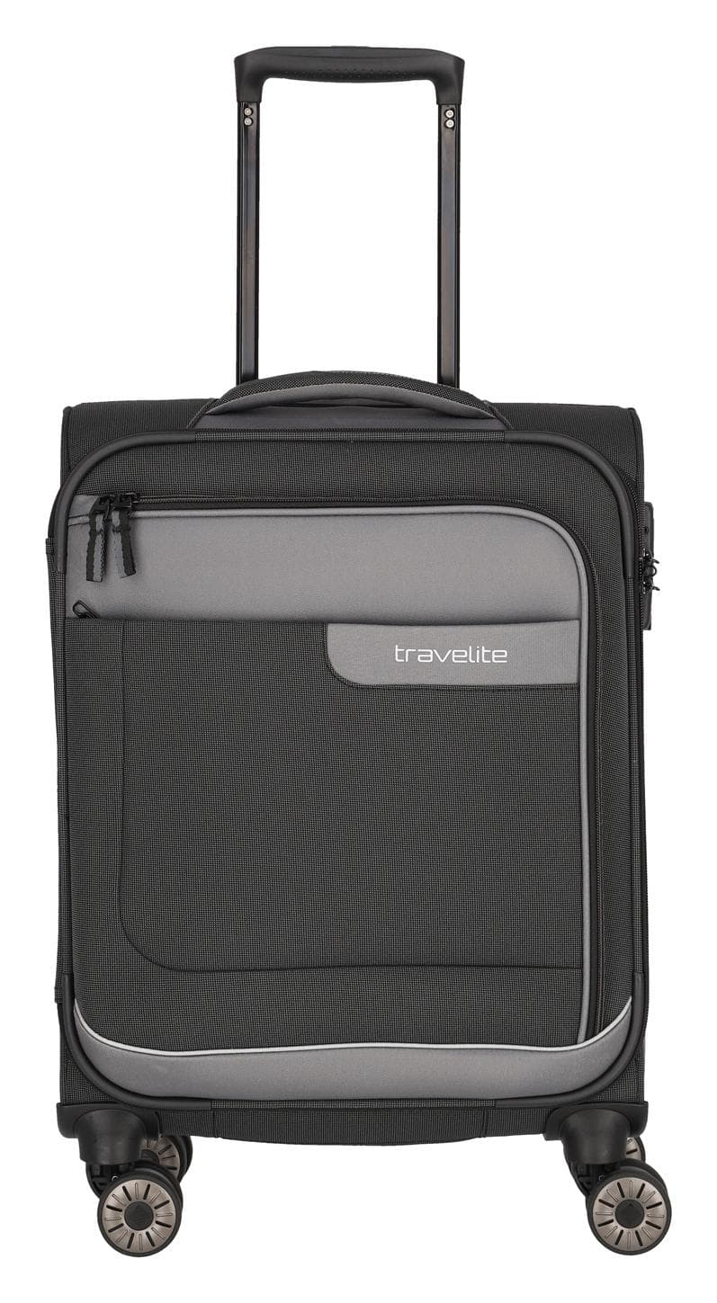 Kufr do letadla 55x40x20 Travelite Viia 4w S Anthracite 2