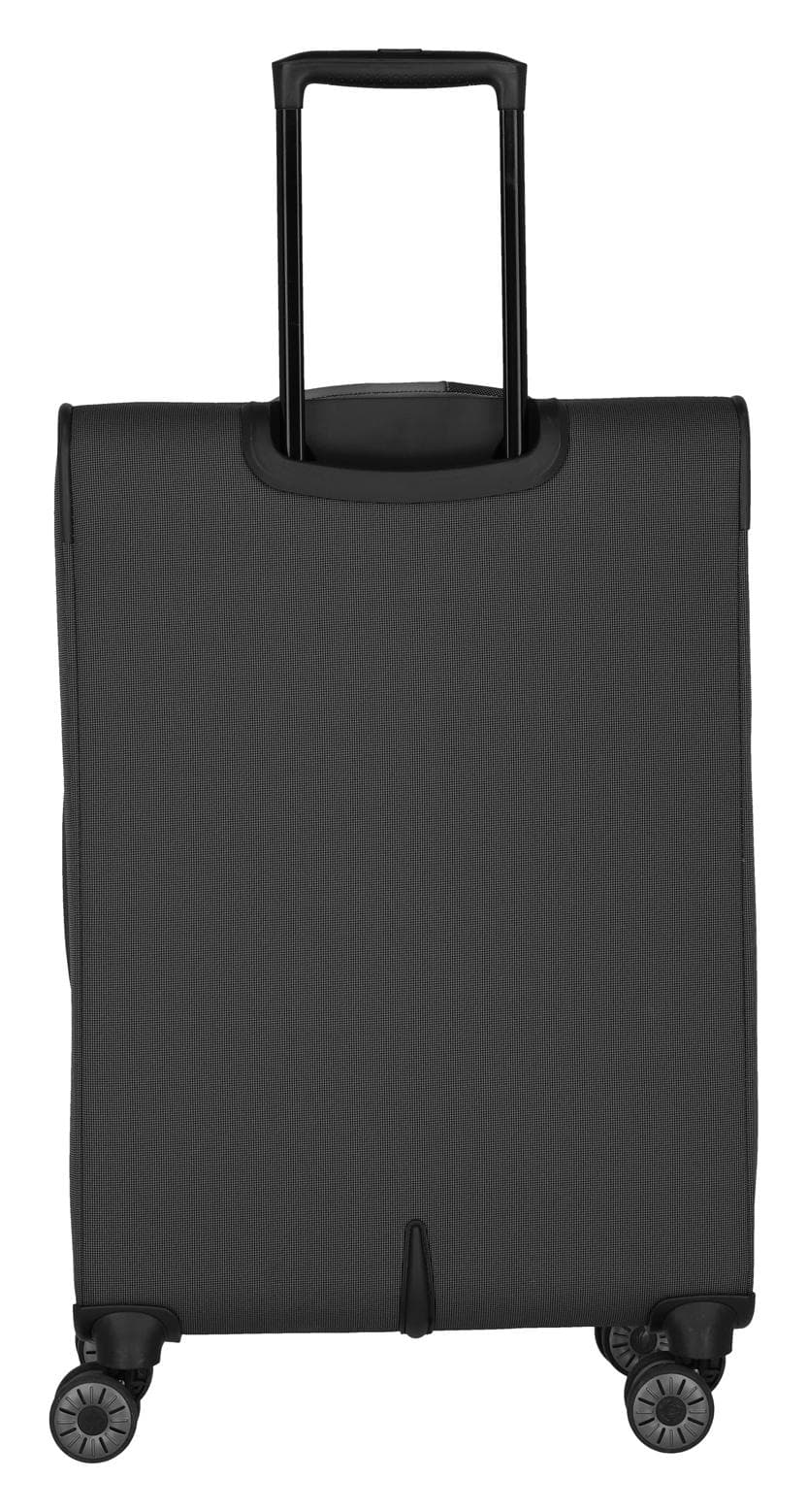 Střední textilní kufr Travelite Viia 4w M Anthracite 4