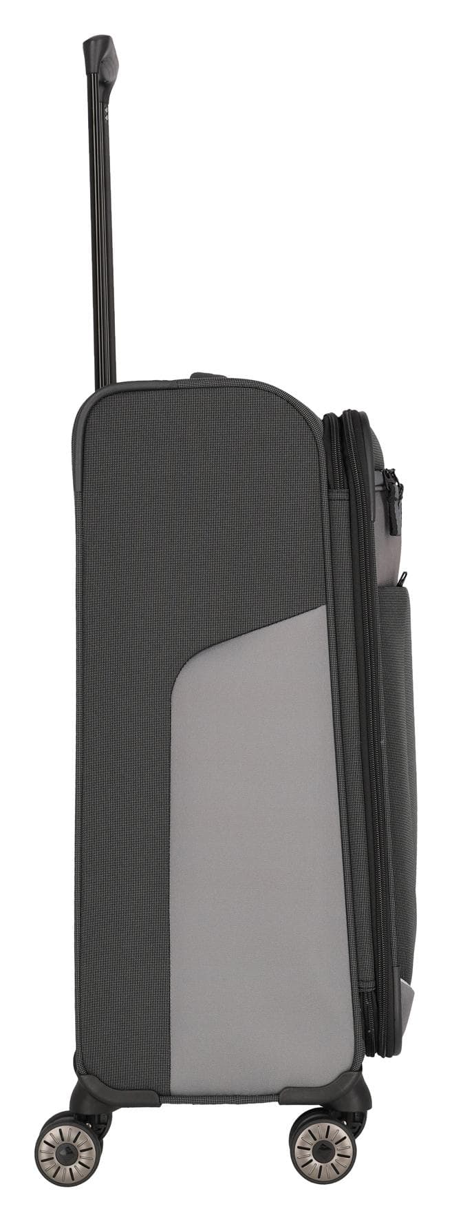 Střední textilní kufr Travelite Viia 4w M Anthracite 5