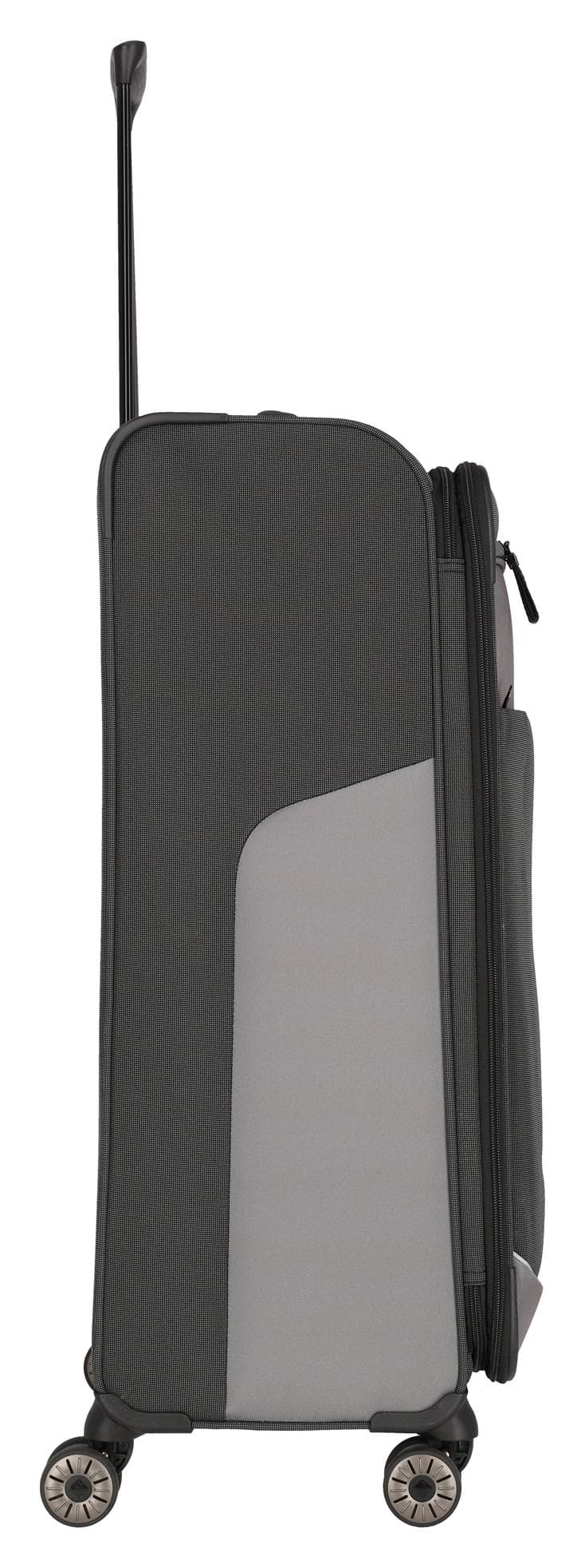 Velký textilní kufr Travelite Viia 4w L Anthracite 5
