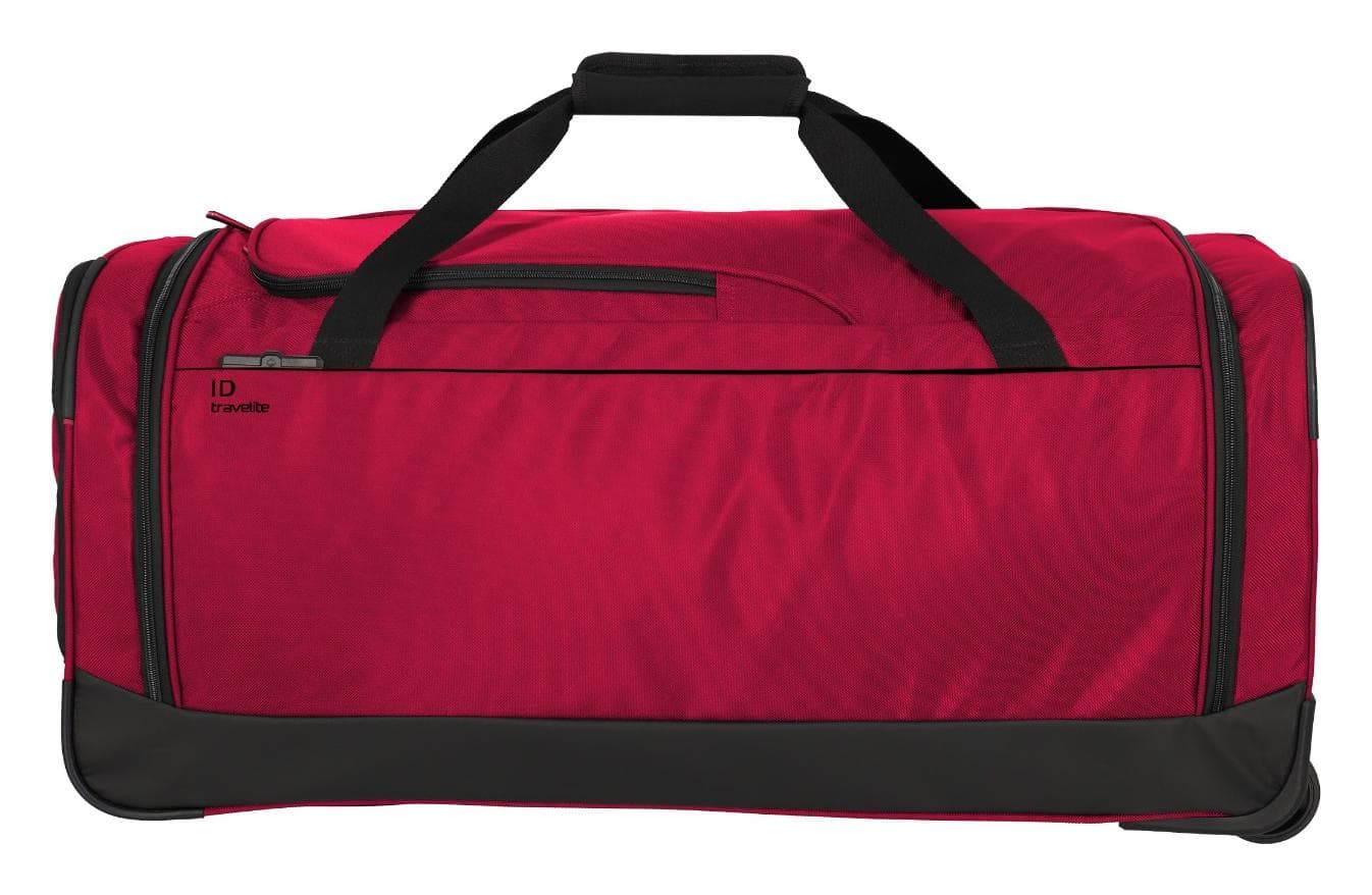 Cestovní taška na kolečkách Travelite Crosslite 5.0 Wheeled Duffle L Red 3