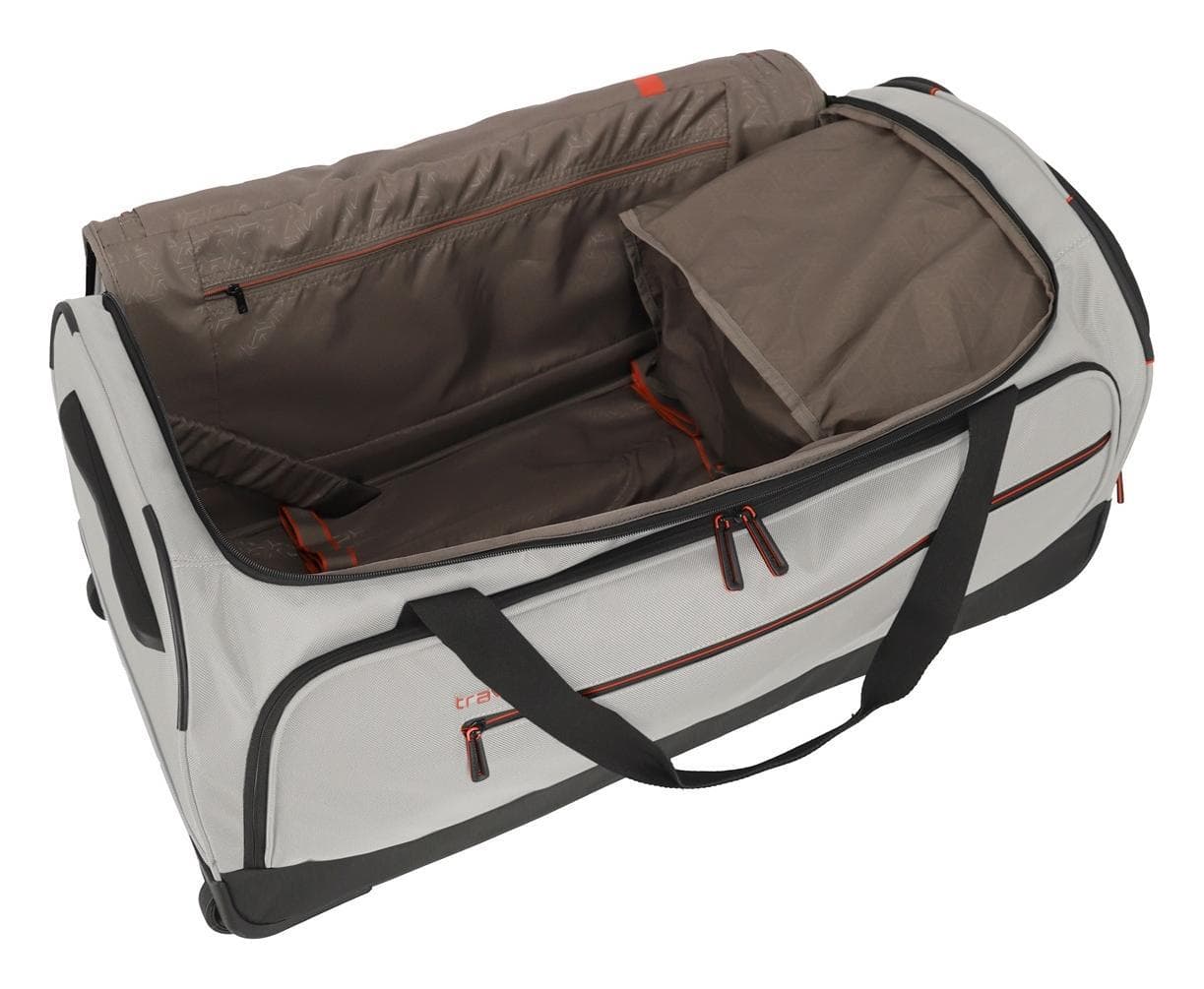 Cestovní taška na kolečkách Travelite Crosslite 5.0 Wheeled Duffle L White Sand 6