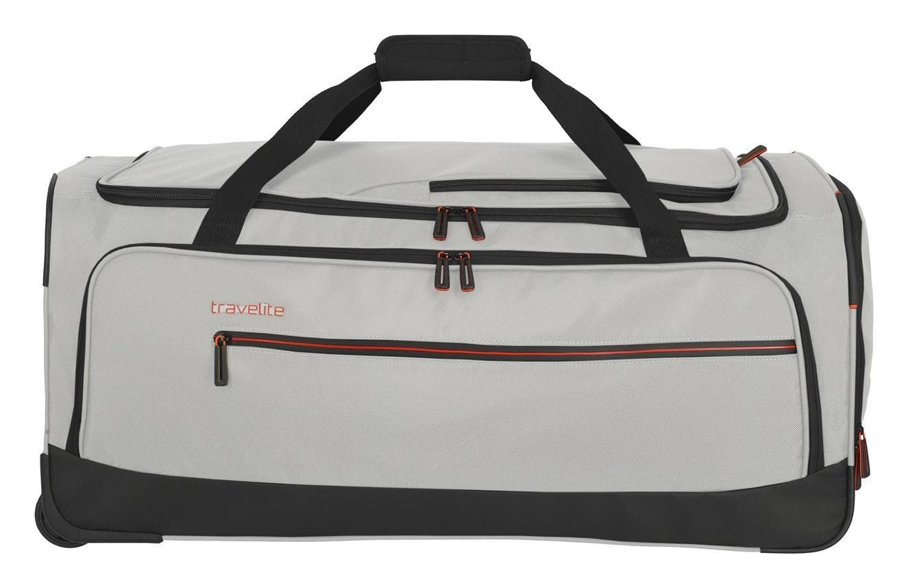Cestovní taška na kolečkách Travelite Crosslite 5.0 Wheeled Duffle L White Sand 4