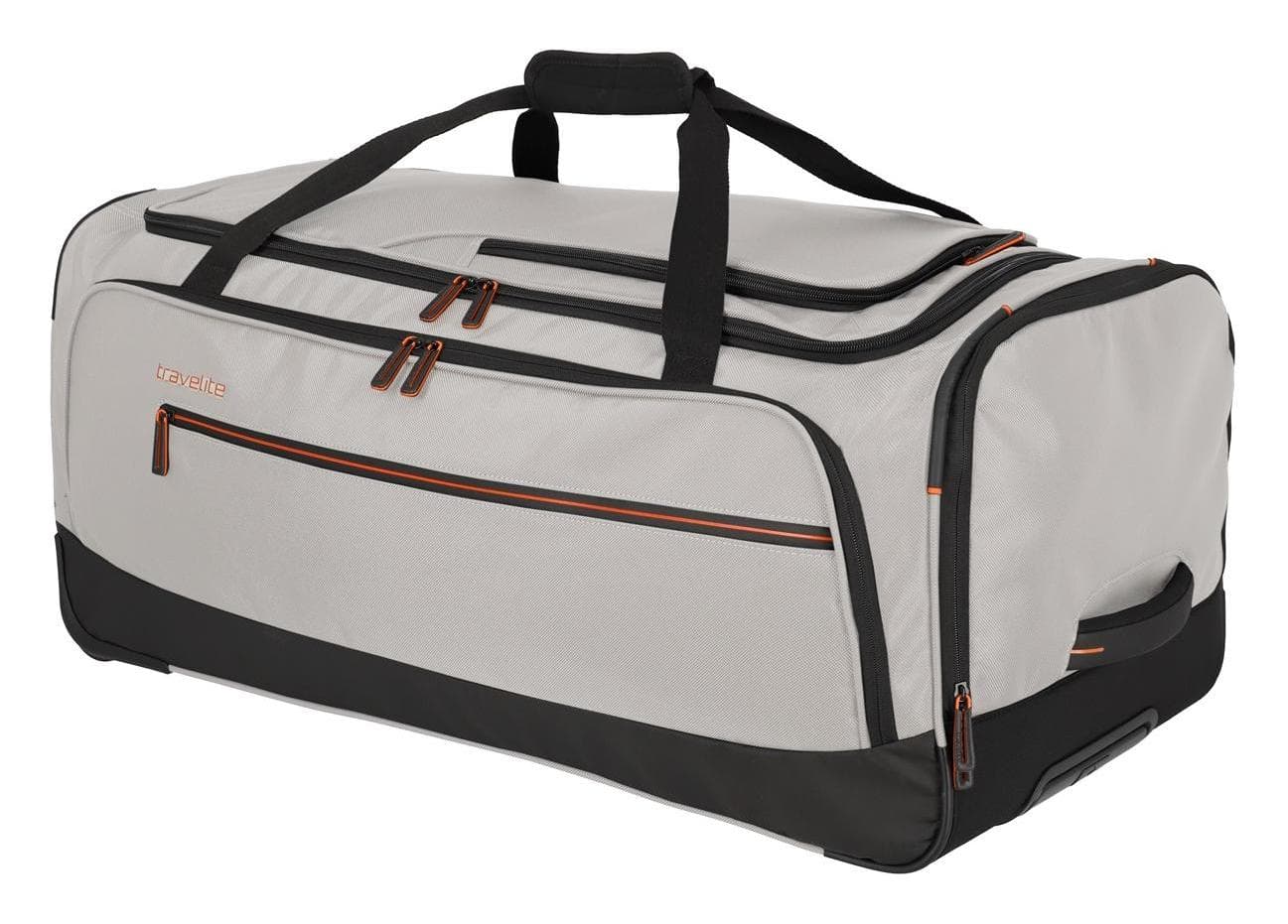 Cestovní taška na kolečkách Travelite Crosslite 5.0 Wheeled Duffle L White Sand 3