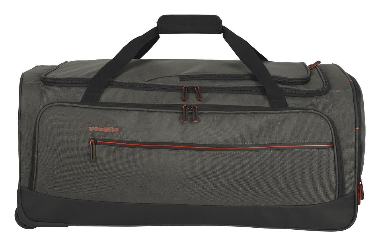 Cestovní taška na kolečkách Travelite Crosslite 5.0 Wheeled Duffle L Dark Olive 4