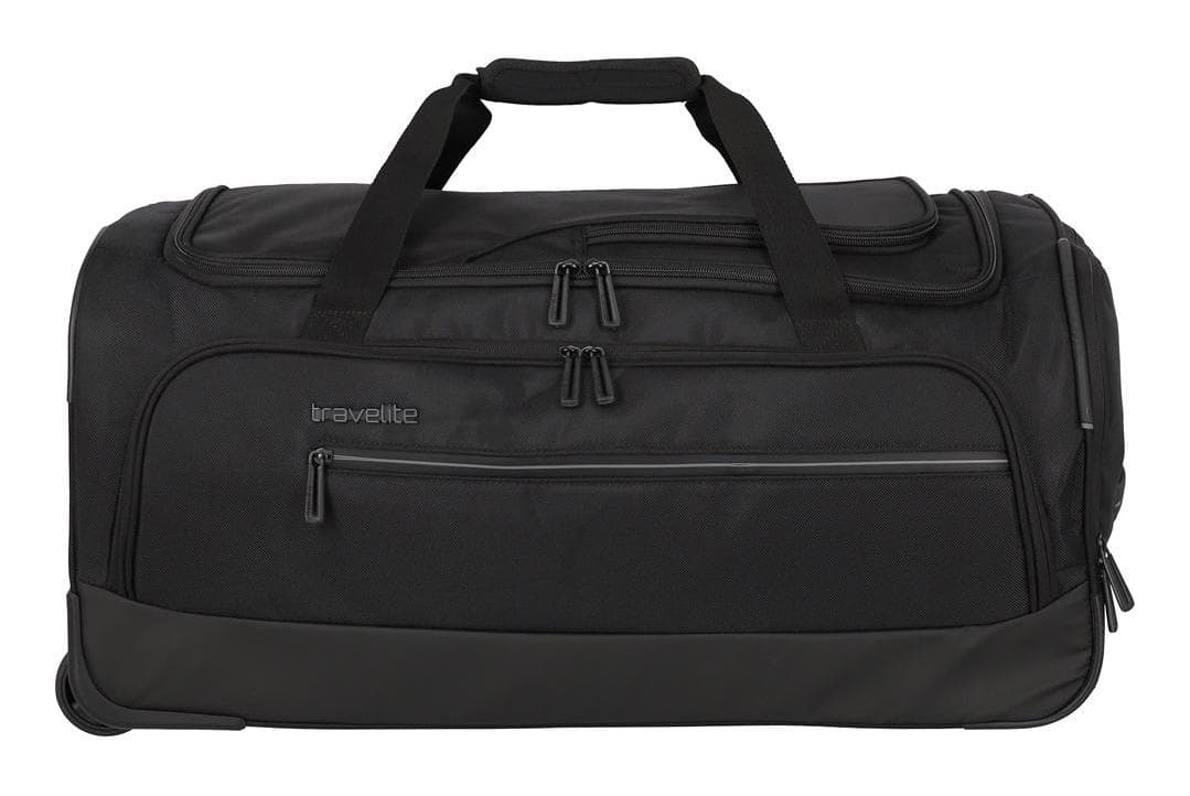 Cestovní taška na kolečkách Travelite Crosslite 5.0 Wheeled Duffle M Black 4