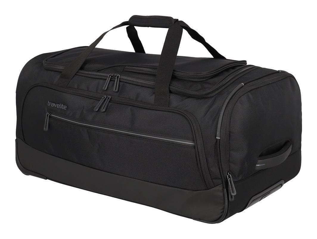 Cestovní taška na kolečkách Travelite Crosslite 5.0 Wheeled Duffle M Black 3