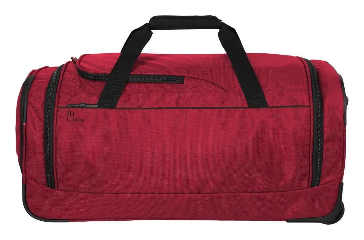 Cestovní taška na kolečkách Travelite Crosslite 5.0 Wheeled Duffle M Red 3