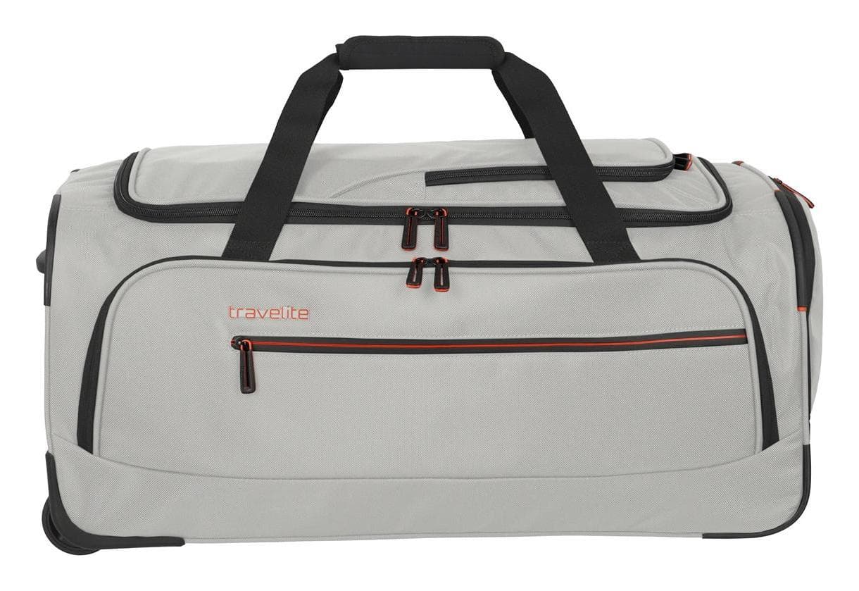 Cestovní taška na kolečkách Travelite Crosslite 5.0 Wheeled Duffle M White Sand 4