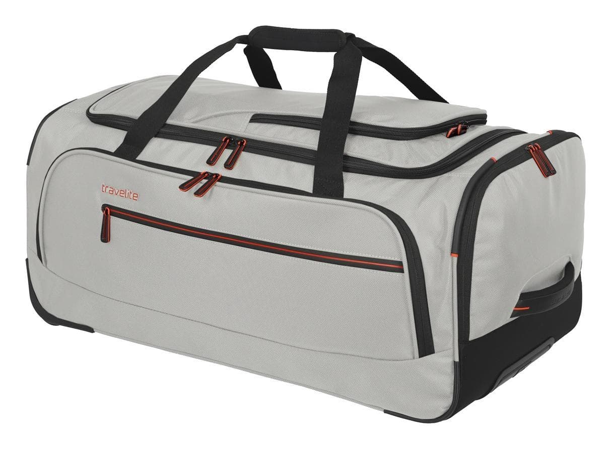 Cestovní taška na kolečkách Travelite Crosslite 5.0 Wheeled Duffle M White Sand 3
