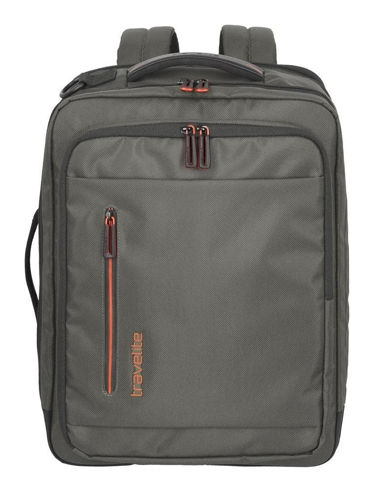 Palubní batoh Travelite Crosslite 5.0 Board bag/Backpack Dark Olive 6