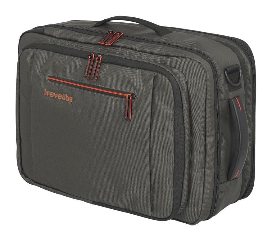 Palubní batoh Travelite Crosslite 5.0 Board bag/Backpack Dark Olive 5