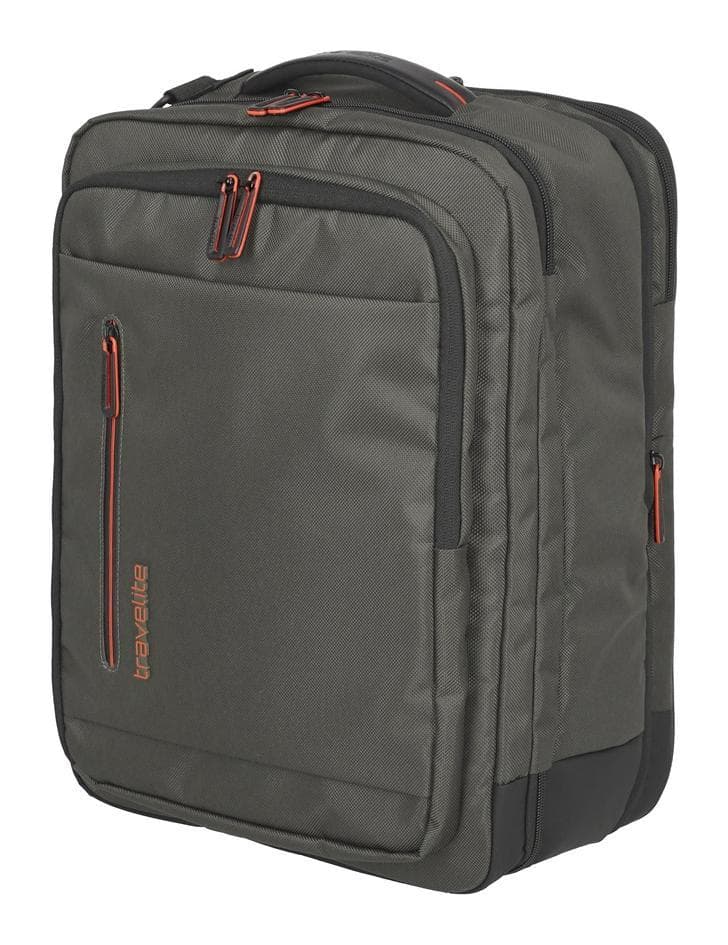 Palubní batoh Travelite Crosslite 5.0 Board bag/Backpack Dark Olive 4