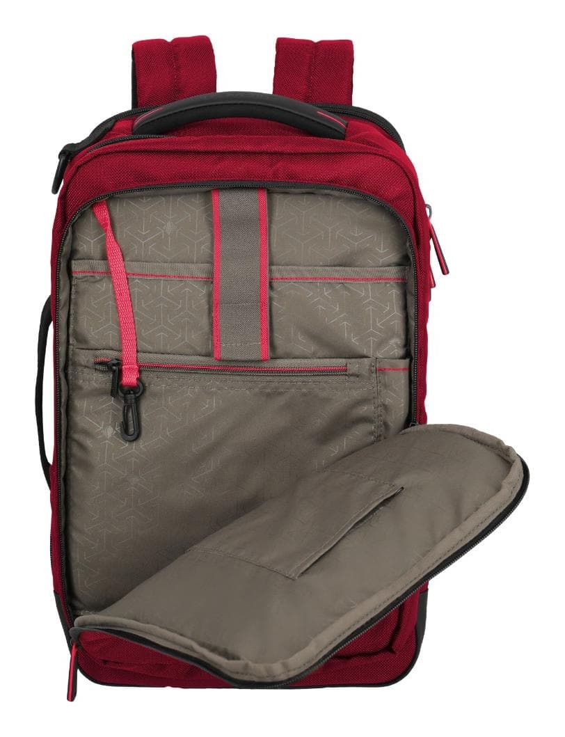 Batoh do letadla 40x20x25 Travelite Crosslite 5.0 Board bag/Backpack S Red 5
