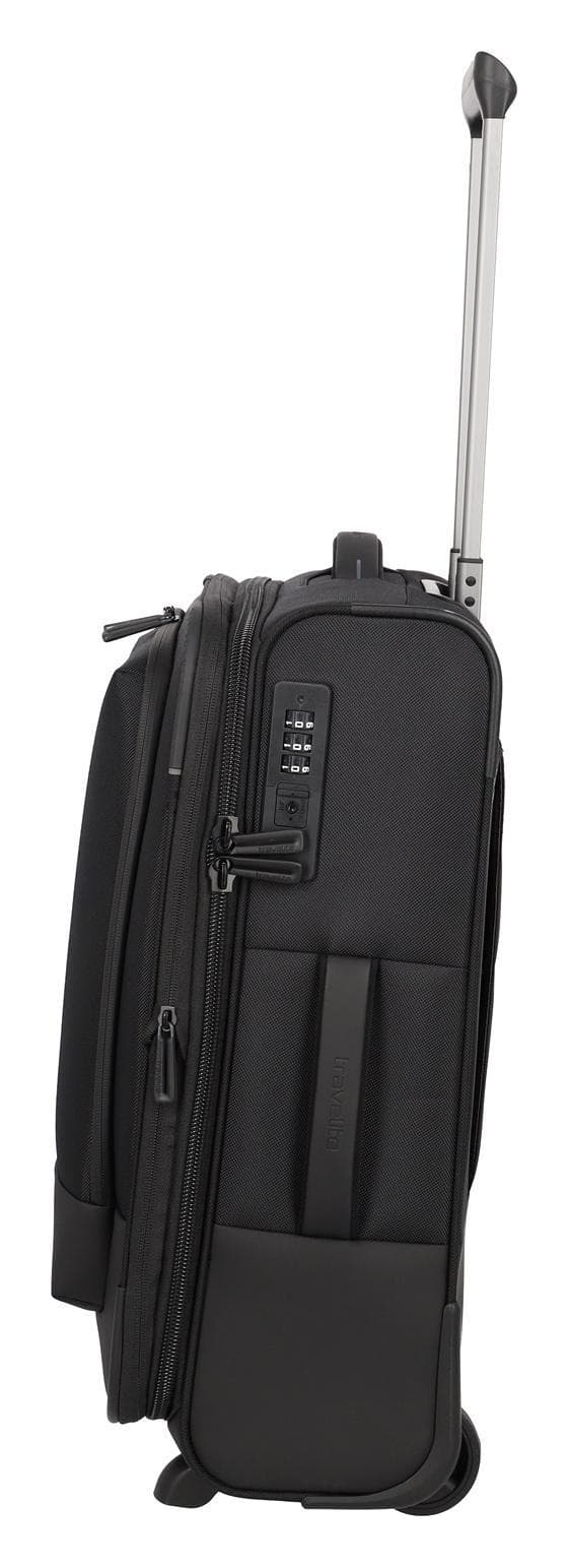 Kufr do letadla 55x40x20 Travelite Crosslite 5.0 2w S exp. Black 3