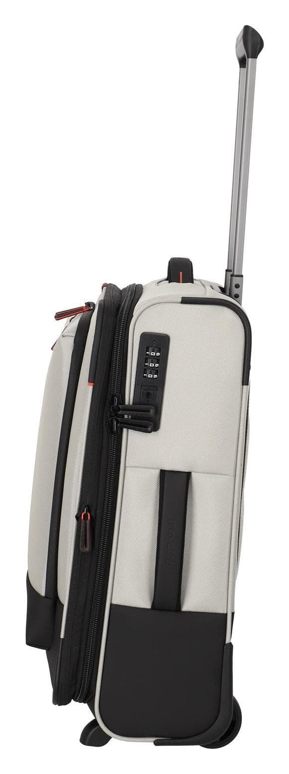 Kufr do letadla 55x40x20 Travelite Crosslite 5.0 2w S exp. White Sand 3