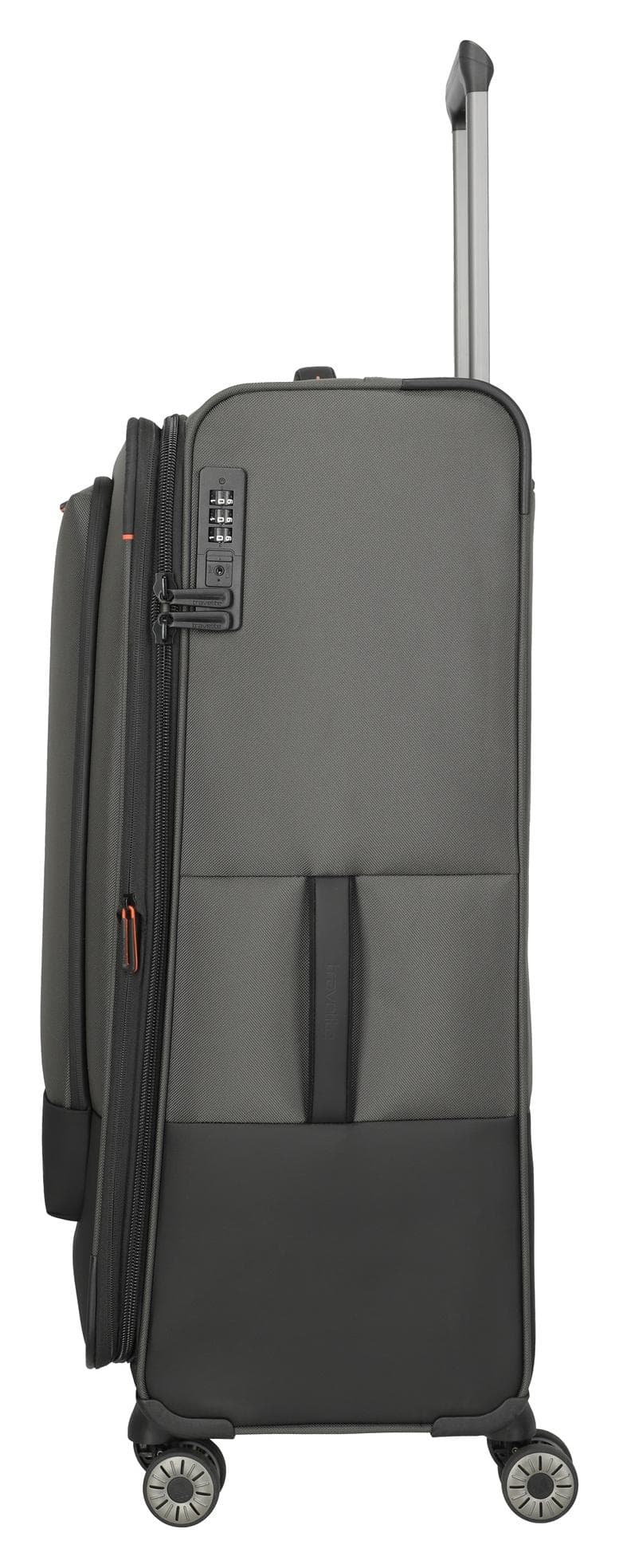 Velký textilní kufr na kolečkách Travelite Crosslite XL Dark Olive 3