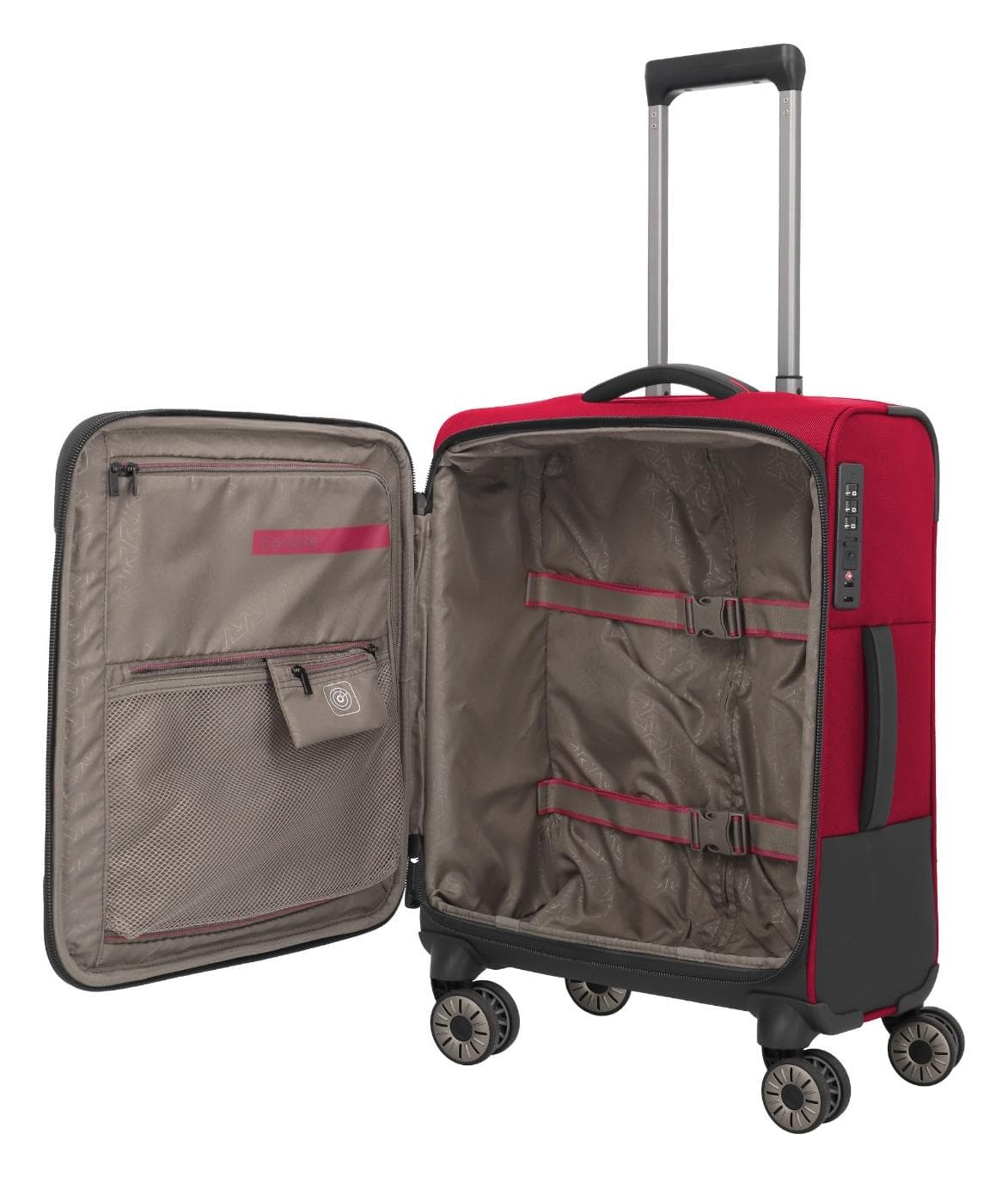 Kufr do letadla 55x40x20 Travelite Crosslite 5.0 S Red 6
