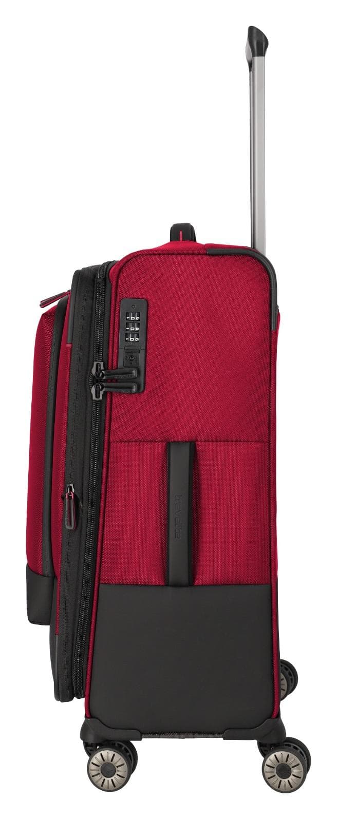 Střední cestovní kufr na kolečkách Travelite Crosslite 5.0 M Red 4