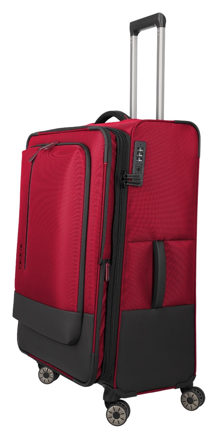 Velký cestovní kufr na kolečkách Travelite Crosslite 5.0 L Red 3