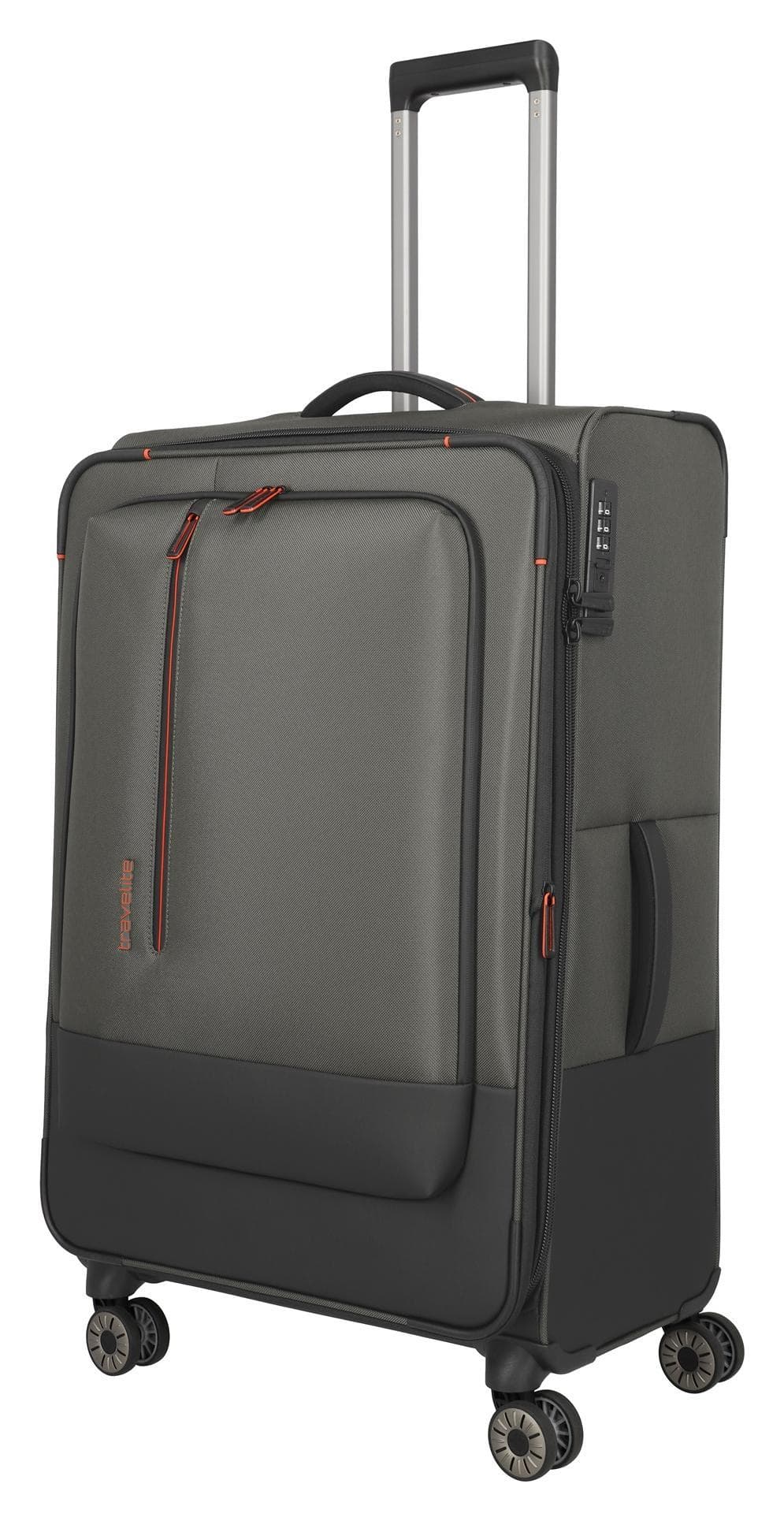 Velký cestovní kufr na kolečkách Travelite Crosslite 5.0 L Dark Olive