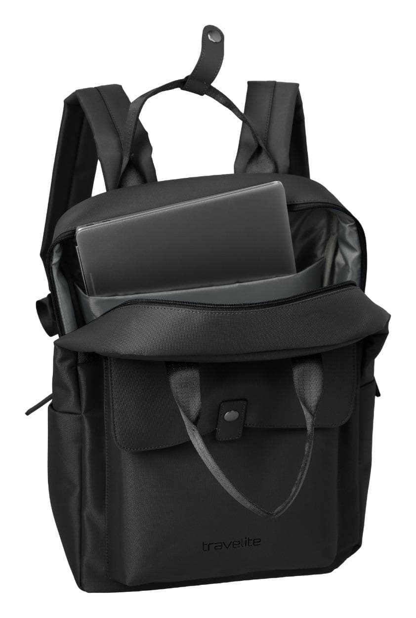 Městský batoh Travelite Ville Backpack Black 5