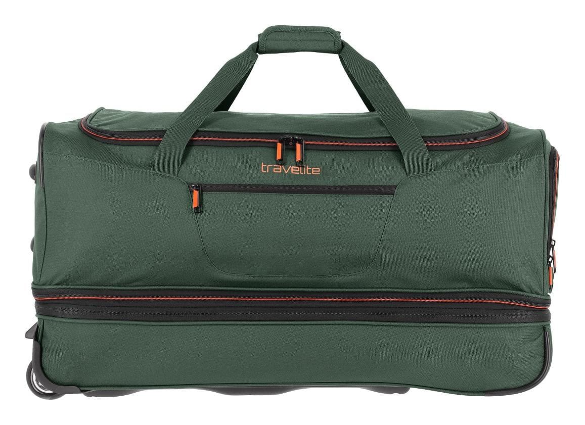Cestovní taška na kolečkách Travelite Basics Wheeled duffle L Dark green 2