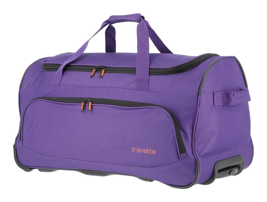Cestovní taška na kolečkách Travelite Basics Fresh Wheeled Duffle Purple 3