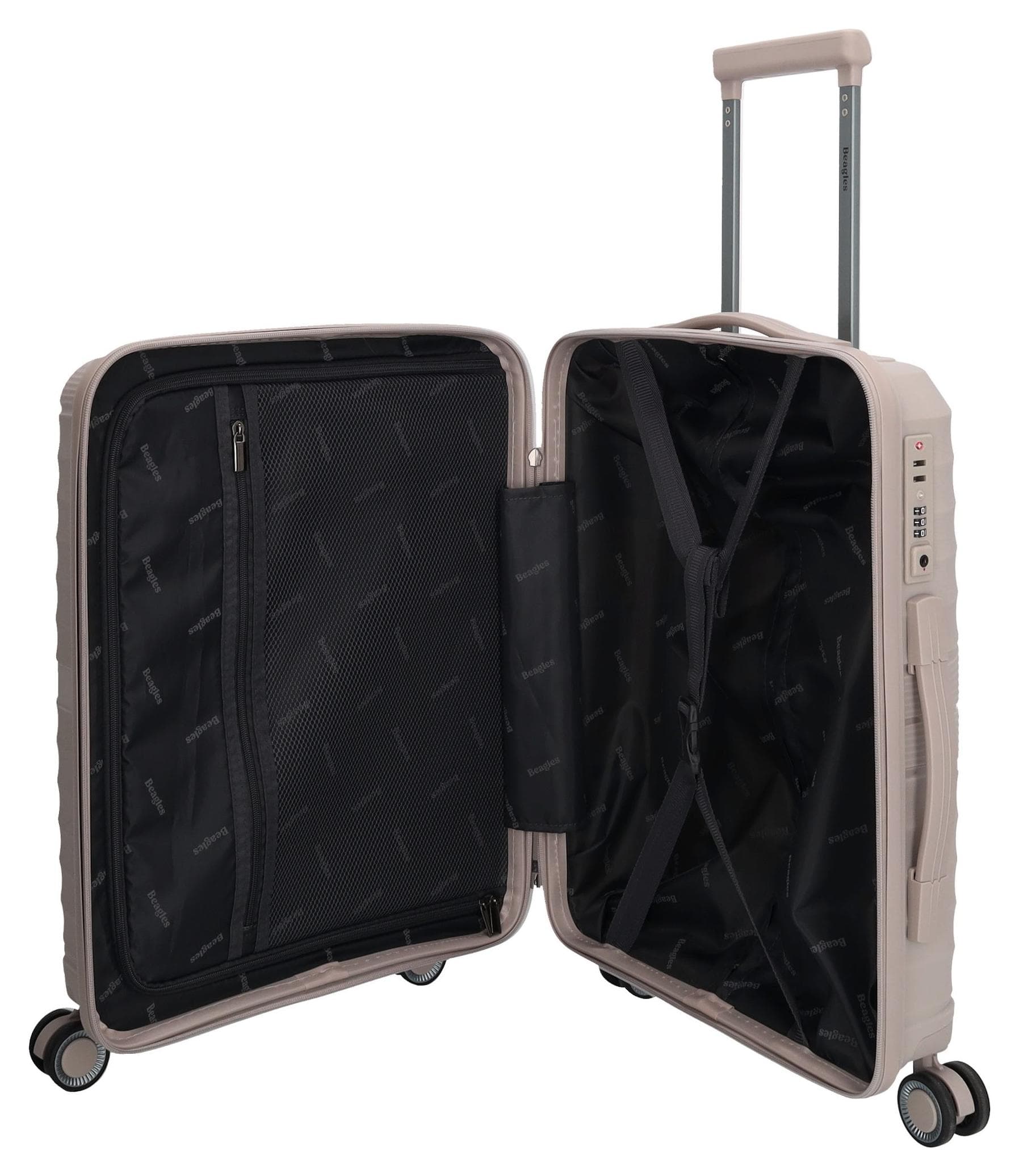 Kufr do letadla Beagles Travel 25138 S Light taupe 4