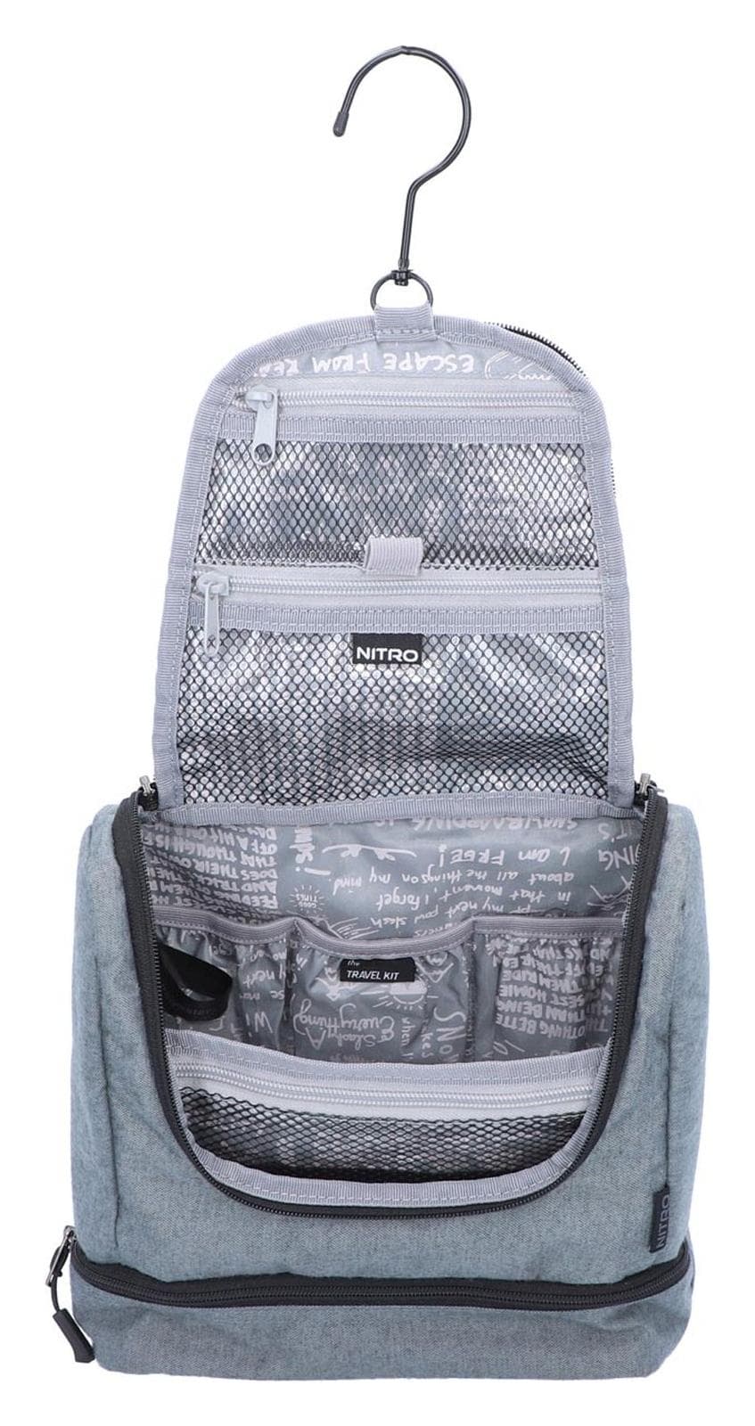 Toaletní taška Nitro Travel Kit Black noise 2