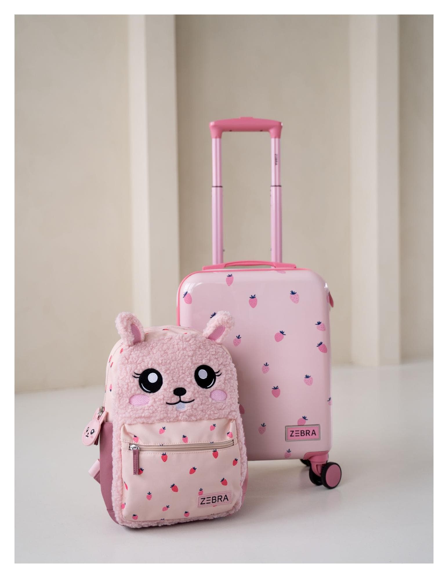 Dětský kufr Zebra Trends Adventurer 21492 Strawberry 3
