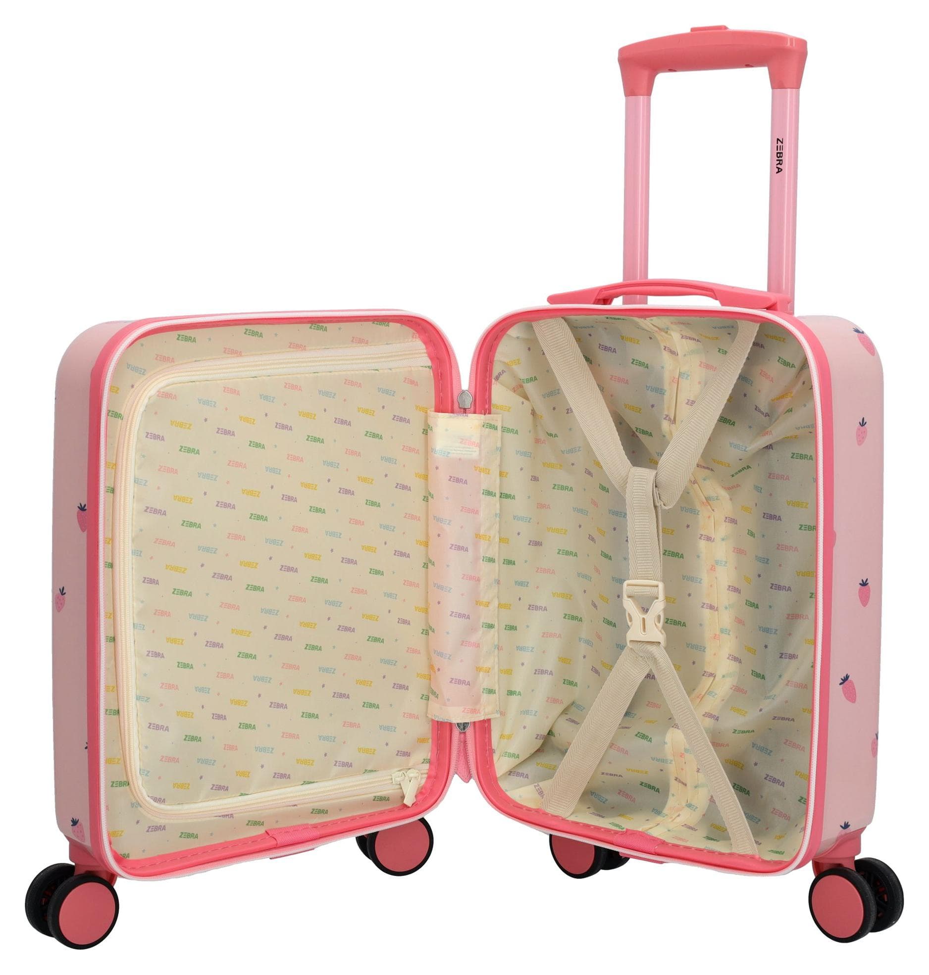 Dětský kufr Zebra Trends Adventurer 21492 Strawberry 6