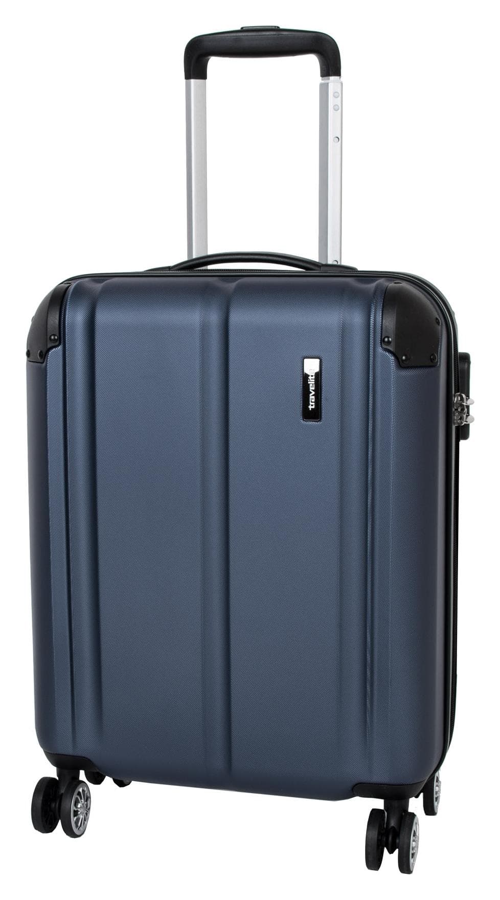 Kufr do letadla 55x40x20 Travelite City 4w S Navy