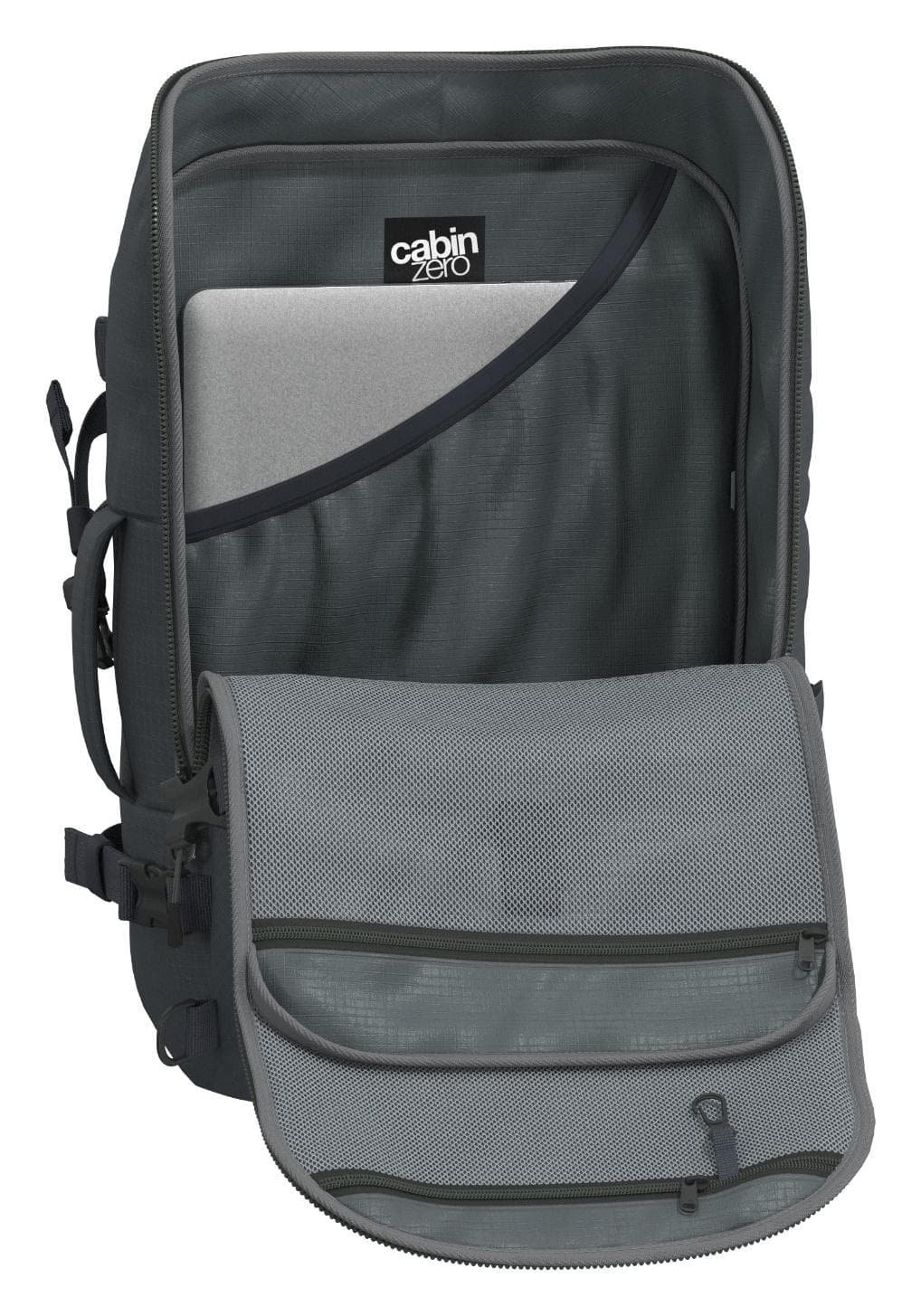 Batoh do letadla 55x40x20 CabinZero Adv 32L Original Grey 3