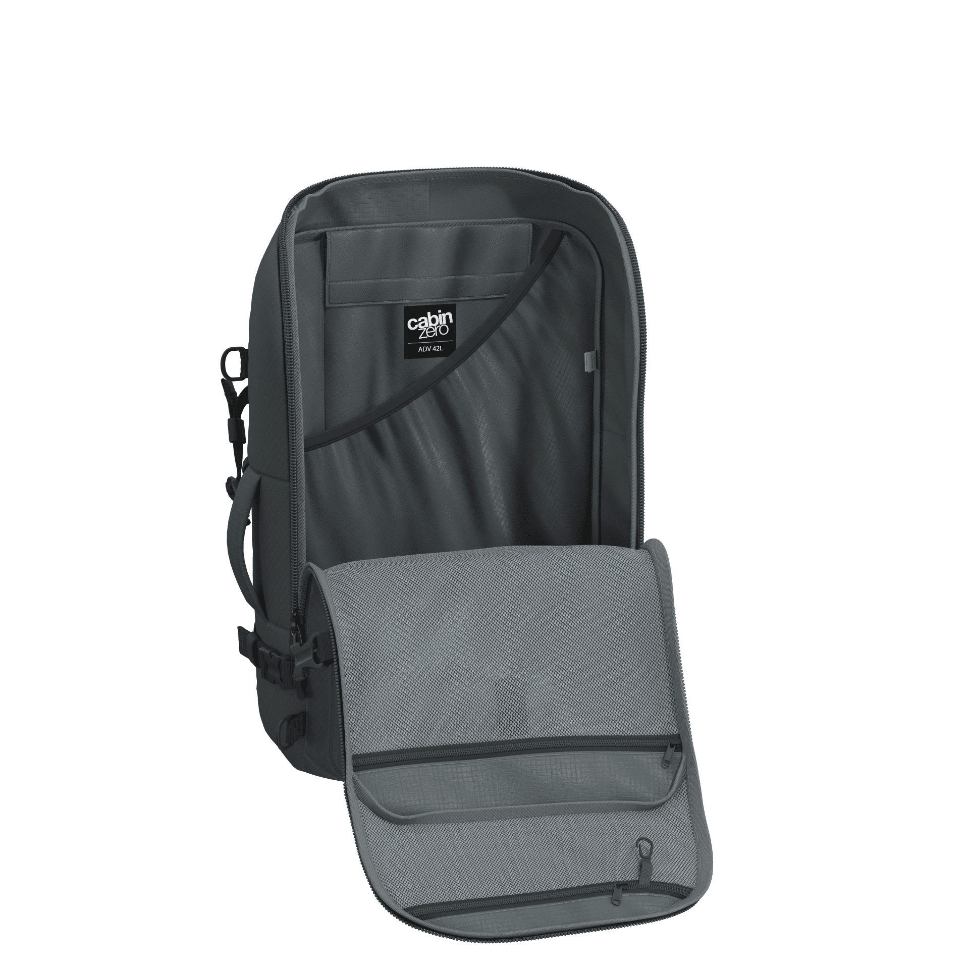 Batoh do letadla 55x40x20 CabinZero Adv 42L Original Grey 2