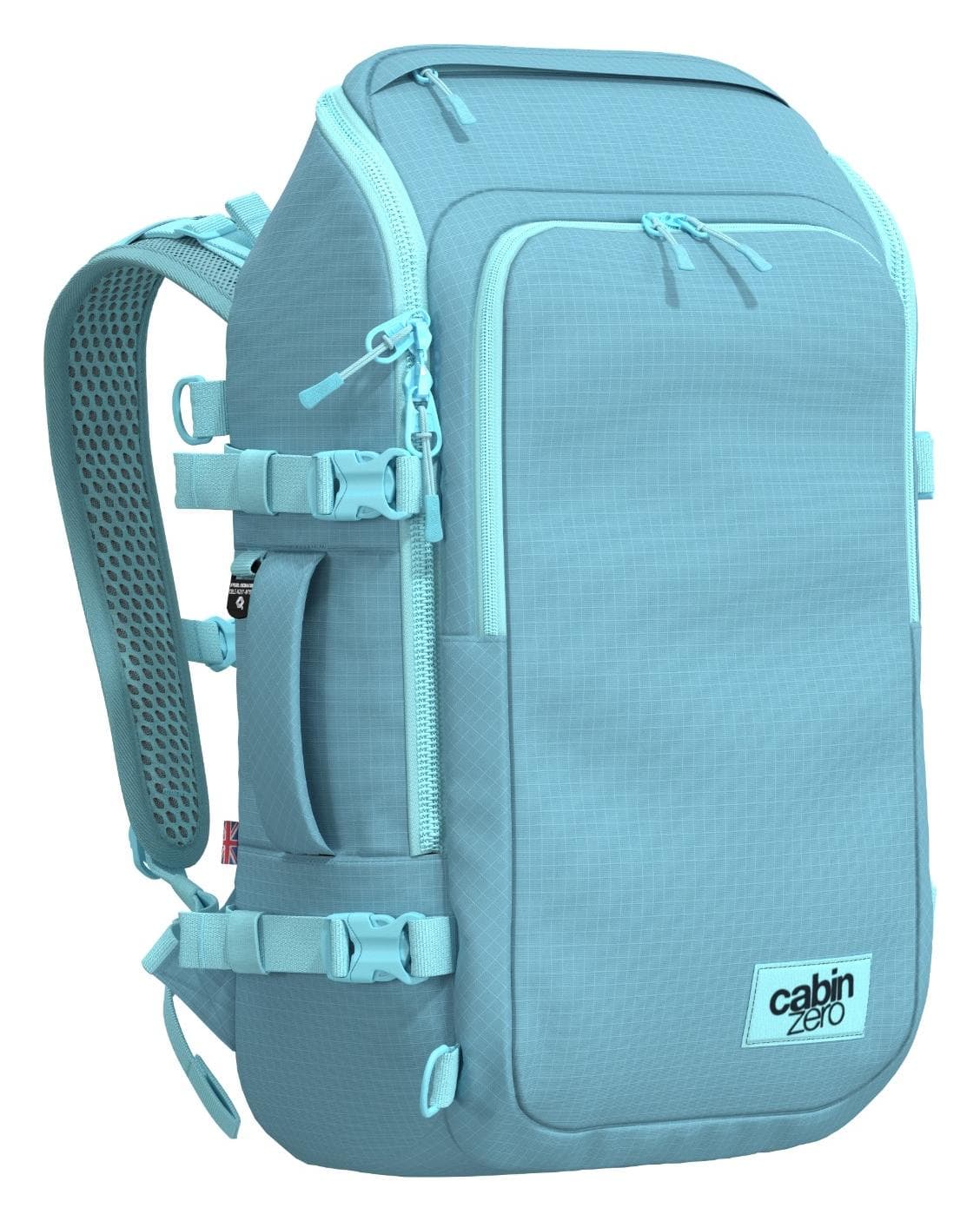 Batoh do letadla 55x40x20 CabinZero Adv Pro 32L Maldives Blue 4