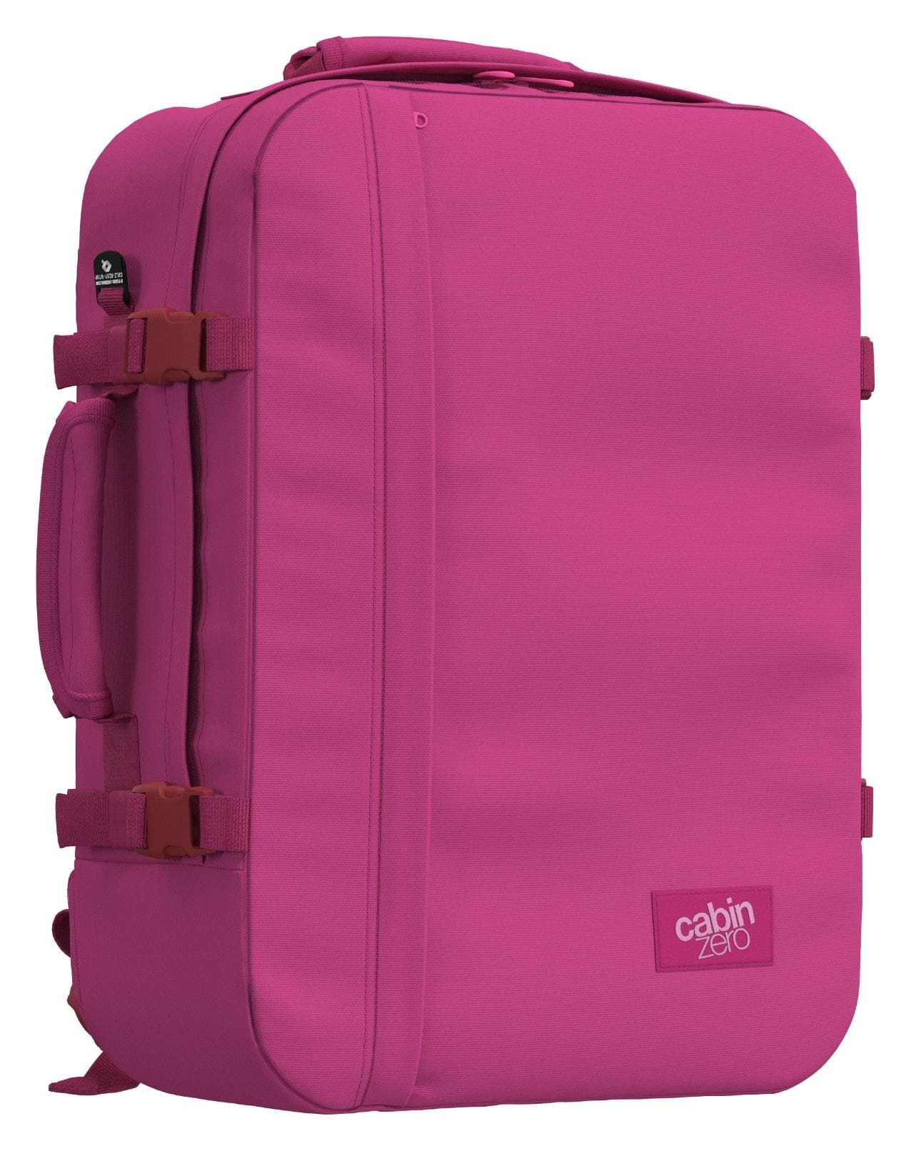 Batoh do letadla 55x40x20 CabinZero Classic 44L Lovestruck Pink 6