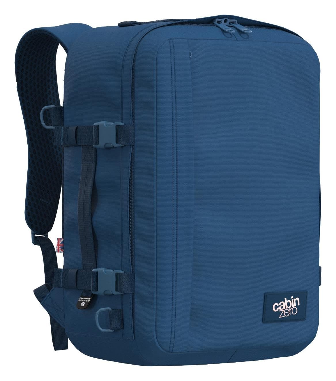 Batoh do letadla 55x40x20 CabinZero Classic Plus 32L Jodphur Blue 5